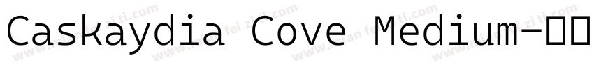 Caskaydia Cove Medium字体转换